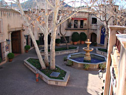 Sedona courtyard